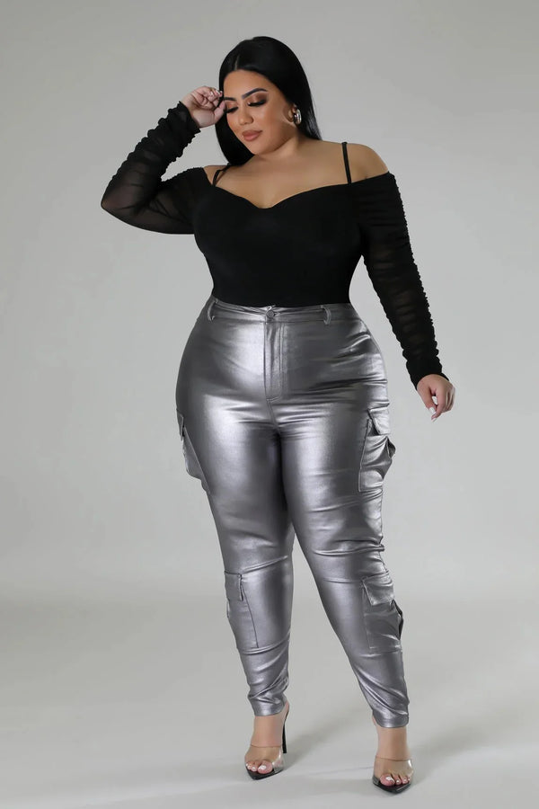 Metallic Pant