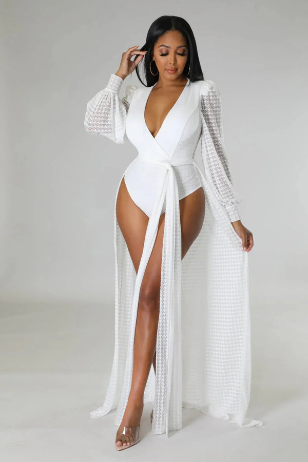 Pure Bliss Bodysuit Dress