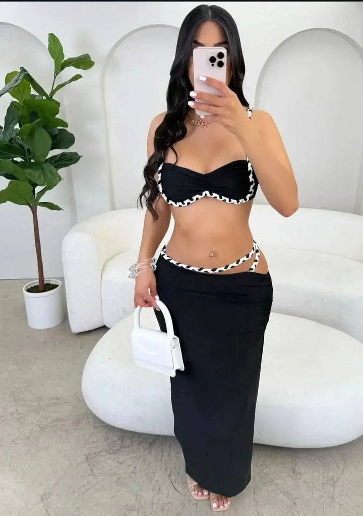 Delilah Skirt women’s three piece set - two piece set formal dress​