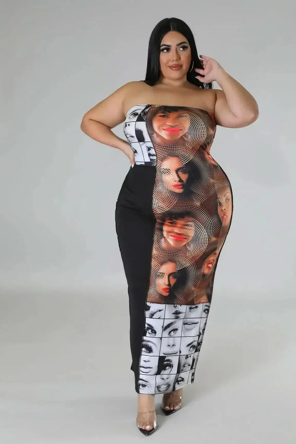 Graffiti Dress - Dresses