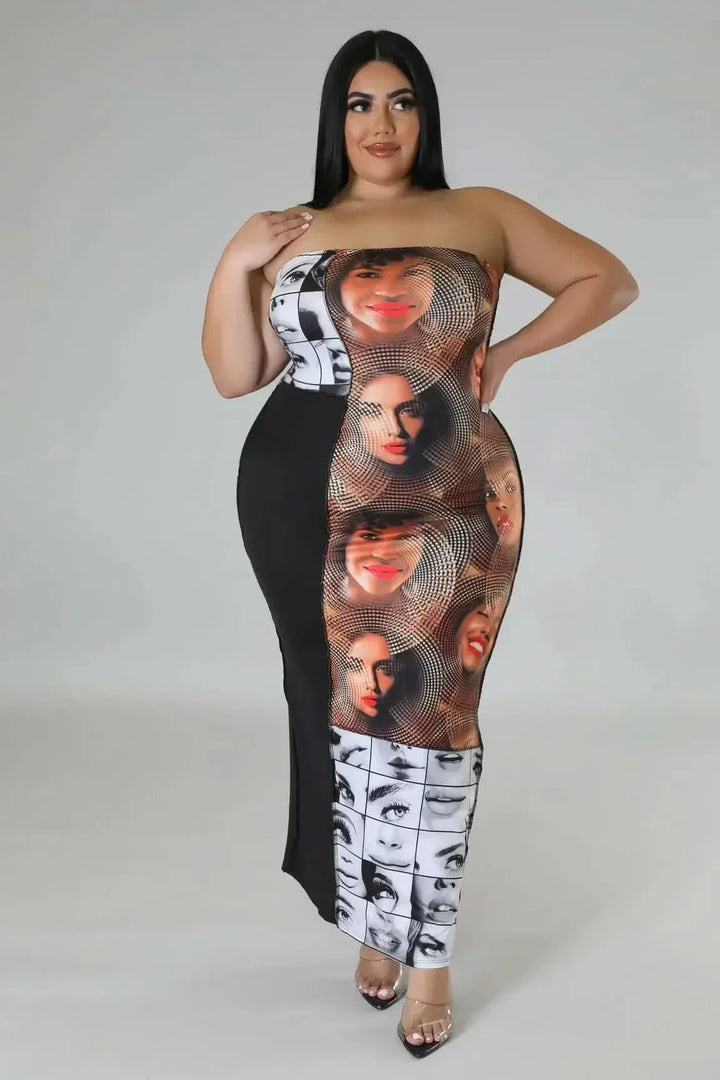 Graffiti Dress - Dresses