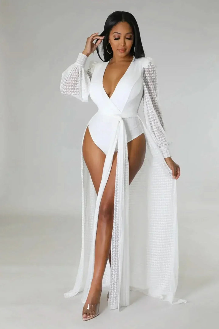 Pure Bliss Bodysuit Dress - Dresses