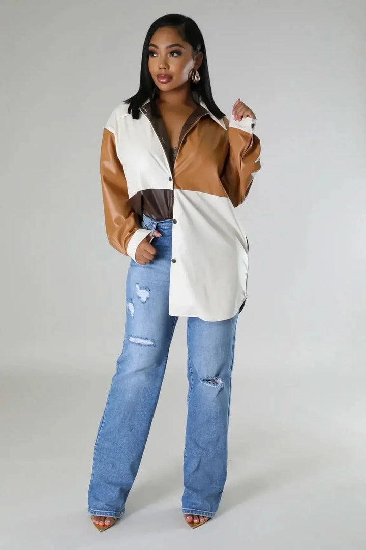 Show out Jacket - jacket-leather jacket women​
